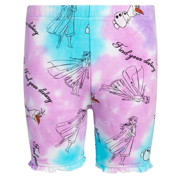 NEW! DISNEY ❄️ FROZEN Kids 3-piece Set Fleece Hoodie, Fleece shorts & tee - Picture 4 of 12